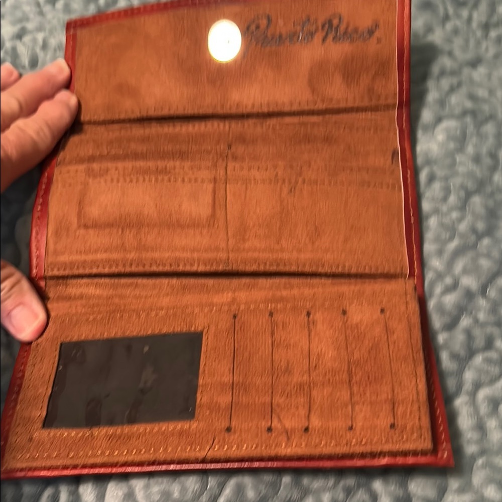 Rustic Leather Wallet Puerto Rico - Picture 4 of 7